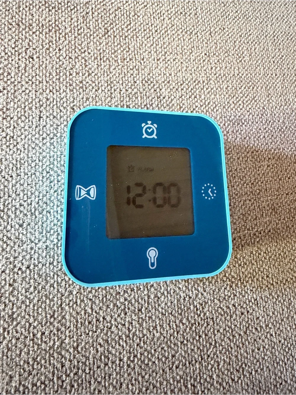 Digital Timer Watch - Teal Blue LED Display